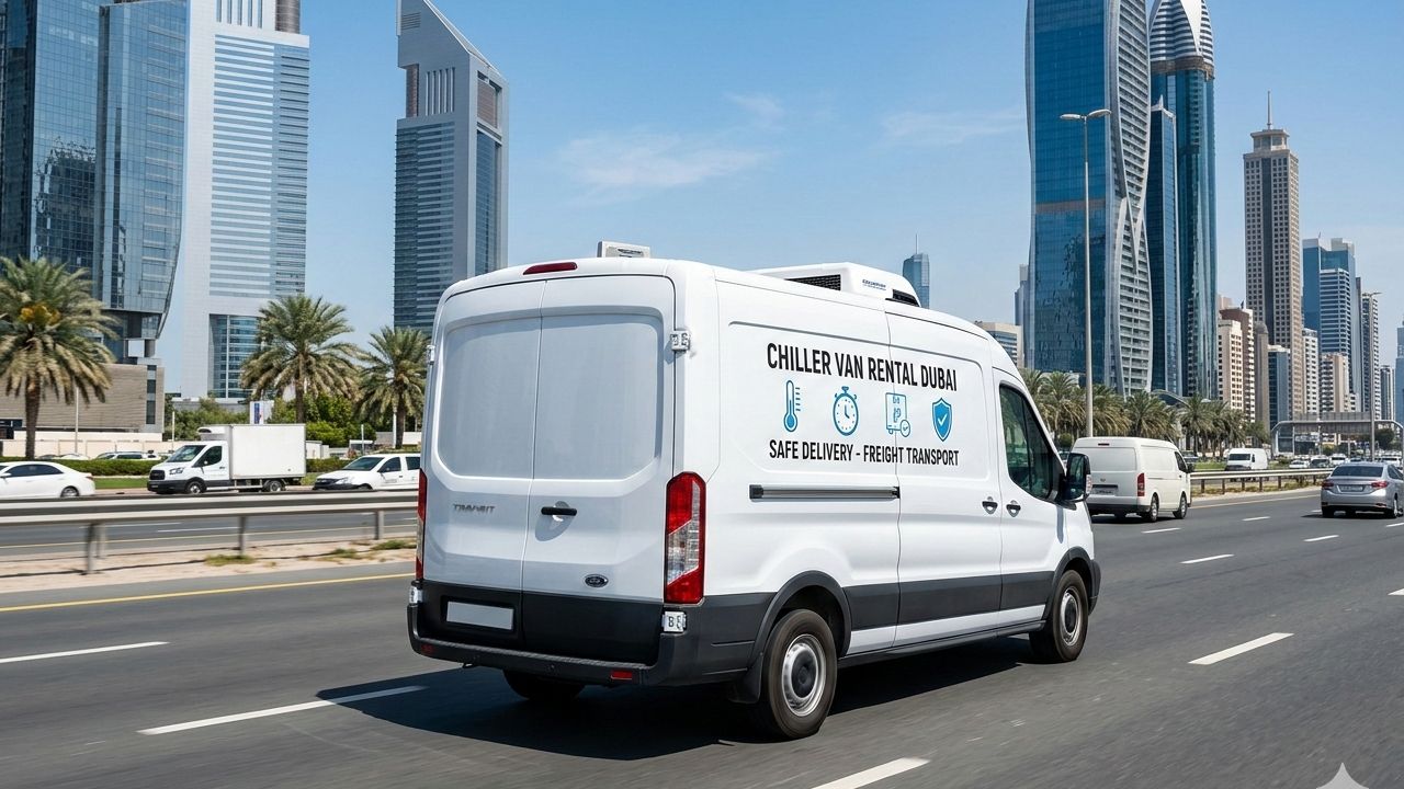 Rent a chiller van in Dubai for Safe Delivery